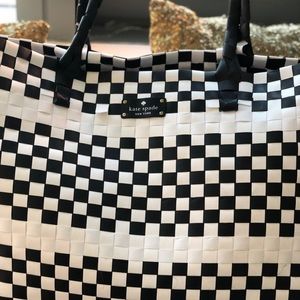 Kate Spade ♠️ Checkered Tote Bag (Brand New)